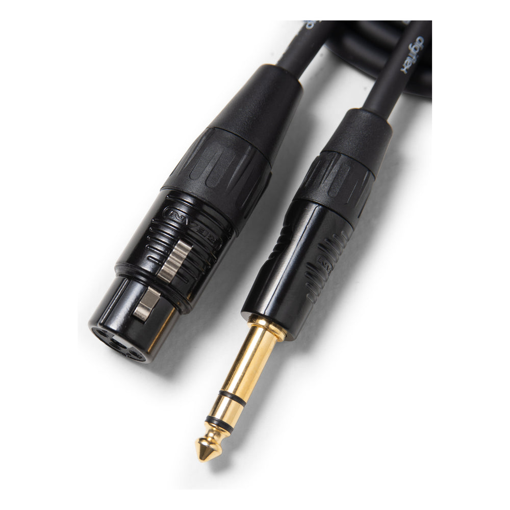 Digiflex HXFS-20 20 Foot Pro Adapter Cable -XLR to TRS