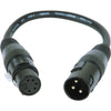 American DJ 3 Pin Male to 5 Pin Female DMX Adapter Cable