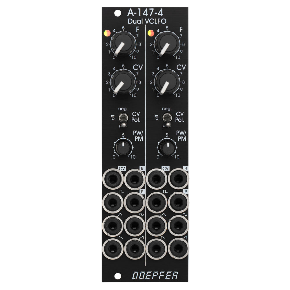 Doepfer A-147-4v Double VC LFO Édition Vintage Noir