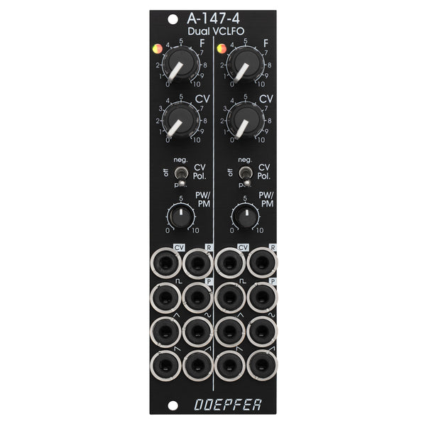 Doepfer A-147-4v Double VC LFO Édition Vintage Noir