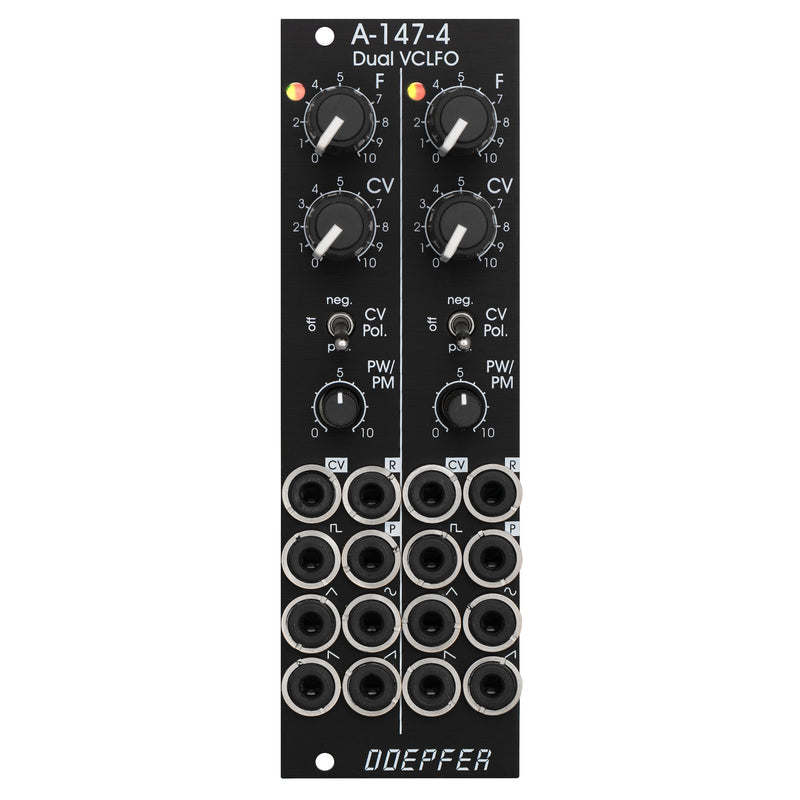 Doepfer A-147-4v Double VC LFO Édition Vintage Noir