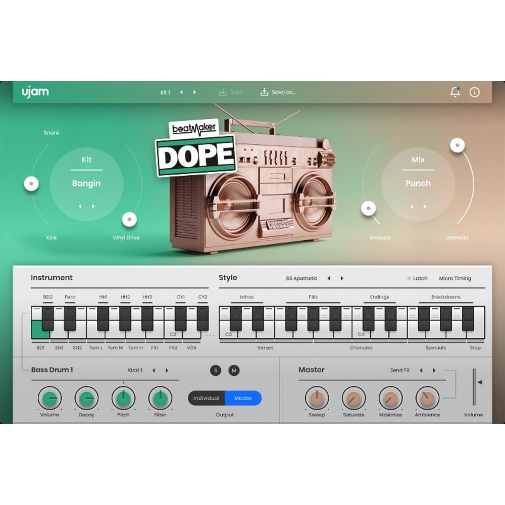 UJAM Beatmaker DOPE 2