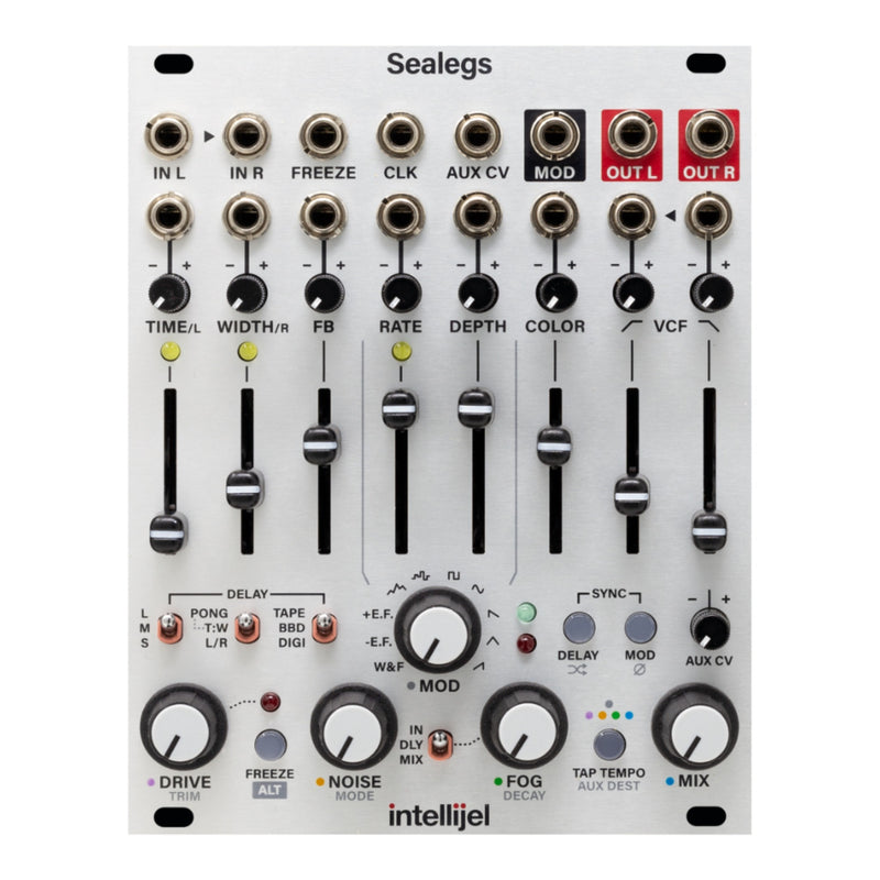 Intellijel Sealegs 3U Multi-Model Stereo Delay with Reverb