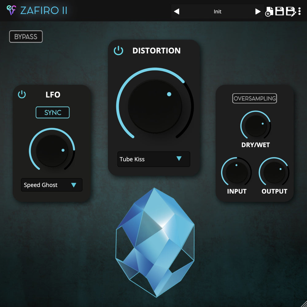Ear Candy Tech Zafiro II - Distorsion avec LFO
