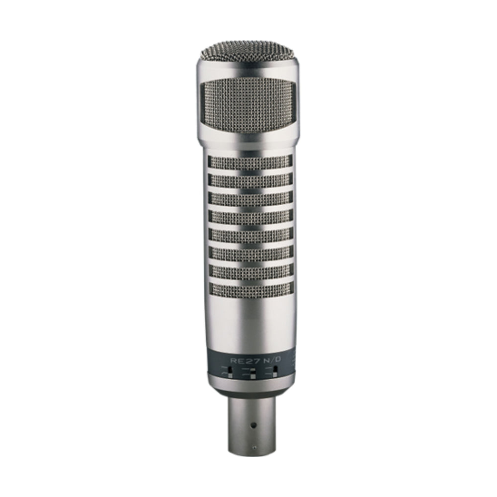 Microphone de studio dynamique cardioïde Electro-Voice RE27N/D, finition nickel