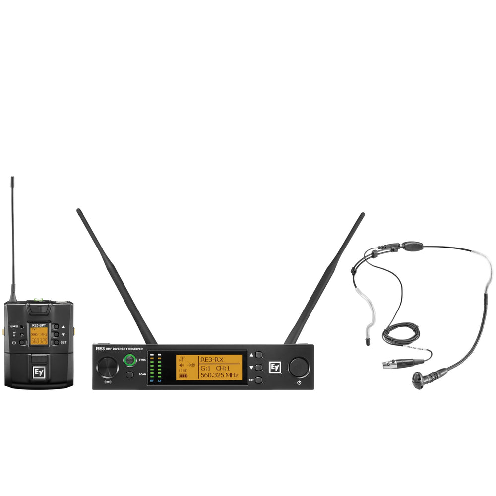 Electro-Voice RE3-BPHW Wireless HW3 Headset Mic System (5H: 560–596 MHz)