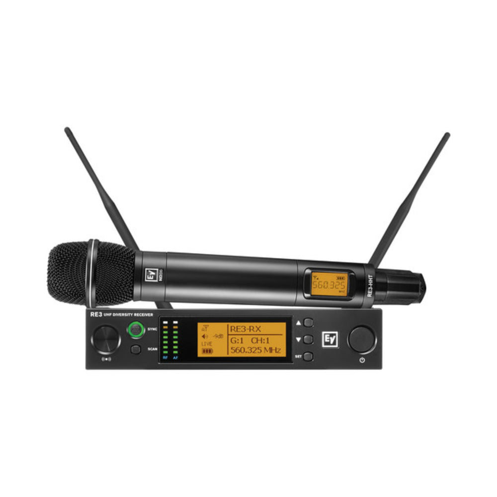 Electro-Voice RE3-ND86 Wireless Handheld Microphone System with ND86 Wireless Mic (5L: 488 to 524 MHz)