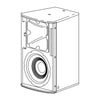 Enceinte de sonorisation passive 2 voies Electro Voice EVC-1122-95B 90° x 55° 1200W 12" 126 dB - Noire