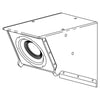 Electro Voice EVC-1122-VIB Two Way Asymmetrical Horn 1200W 12" Vari-Intense Indoor Passive PA Speaker - Black