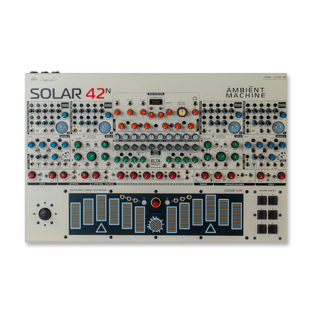 Elta Solar 42n Electro-Music Instrument White Limited Bundle