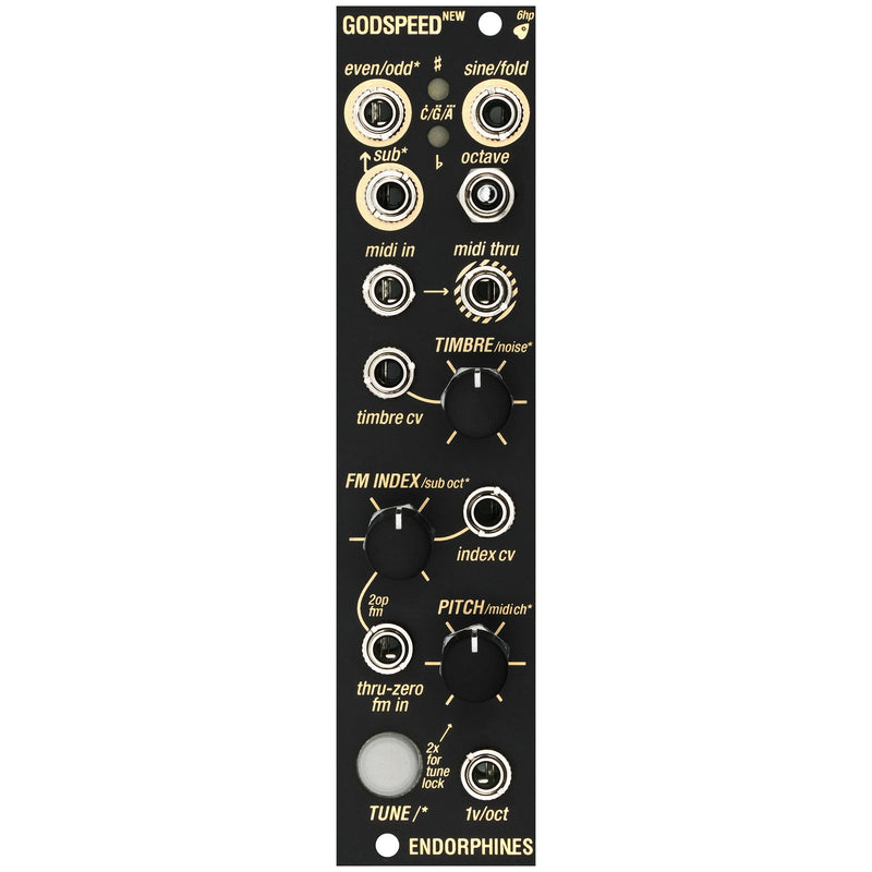 Endorphin-es Godspeed Single Complex VCO Black