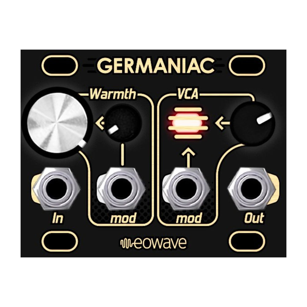 Eowave 1U Germaniac Vintage Warmer / VCA