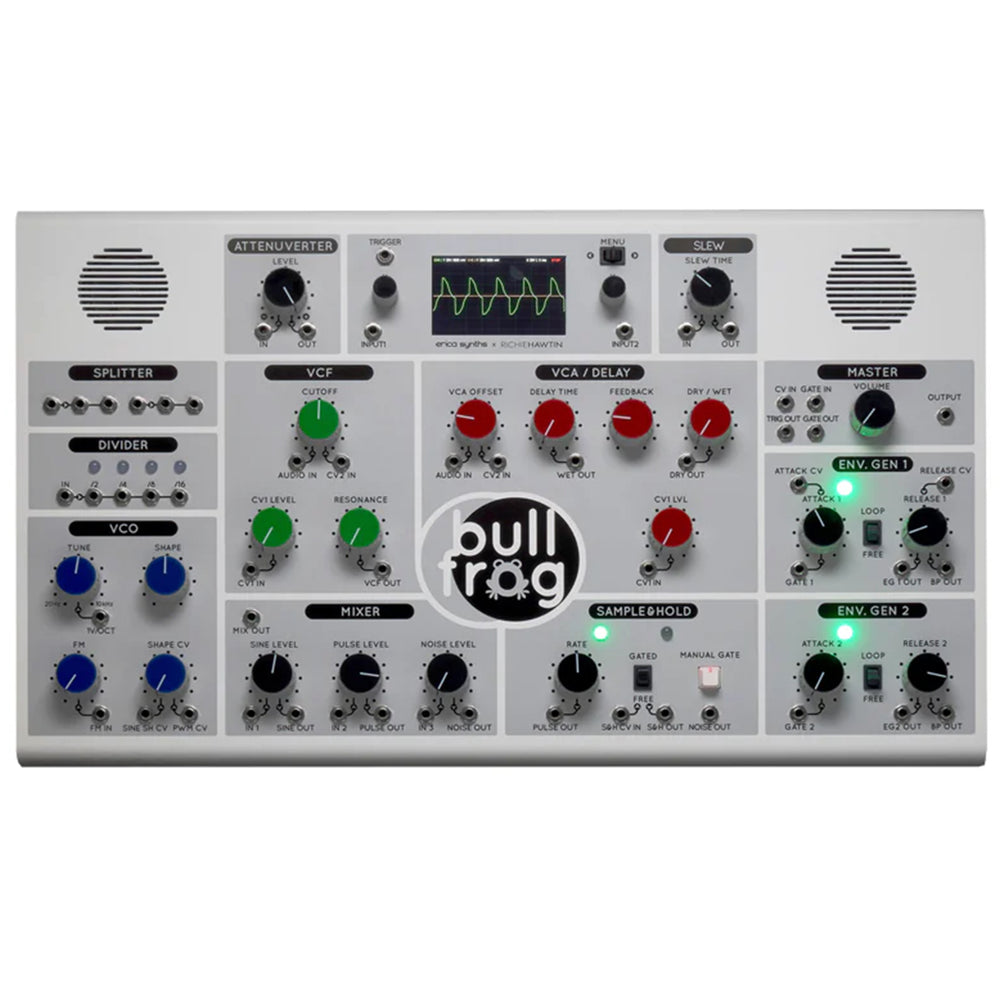 Oscillateur contrôlé en tension (VCO) Bullfrog XL d'Erica Synths