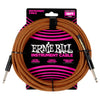 Câble d'installation tressé Ernie Ball 6469EB en acier inoxydable 5,5 m - Tarte à la citrouille
