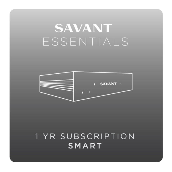 Abonnement d'un an à Savant Essentials | Écosystème intelligent