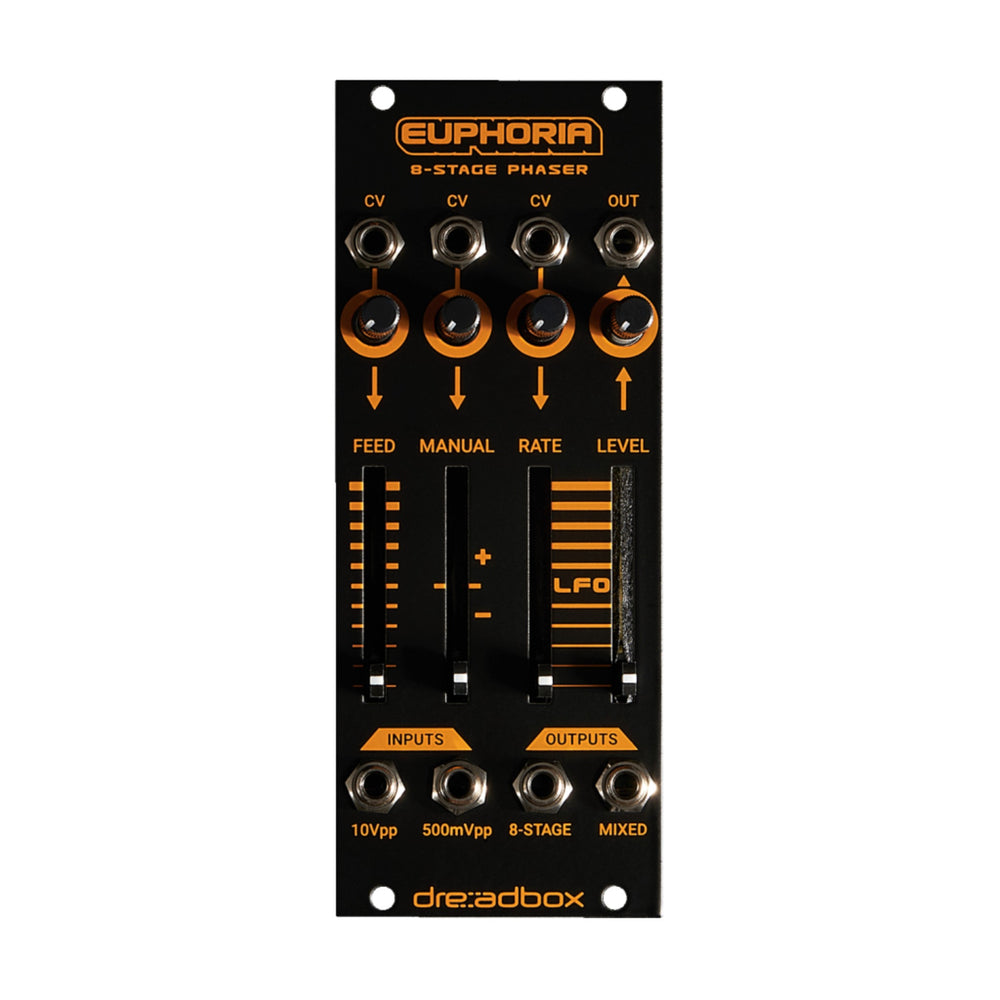 Dreadbox Euphoria 8-Stage Phaser - Black Light