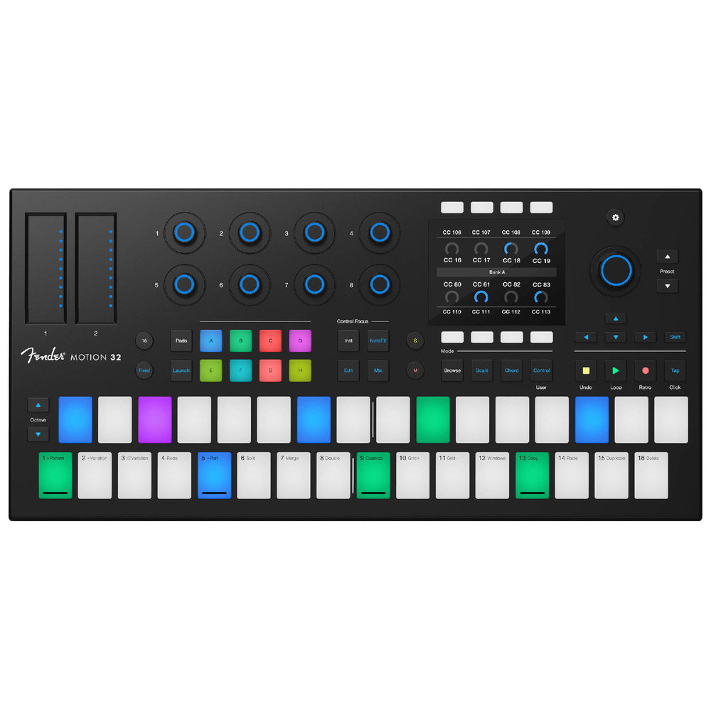 Fender Studio MOTION32 - 32 Pad - Chromatic Step Sequencer