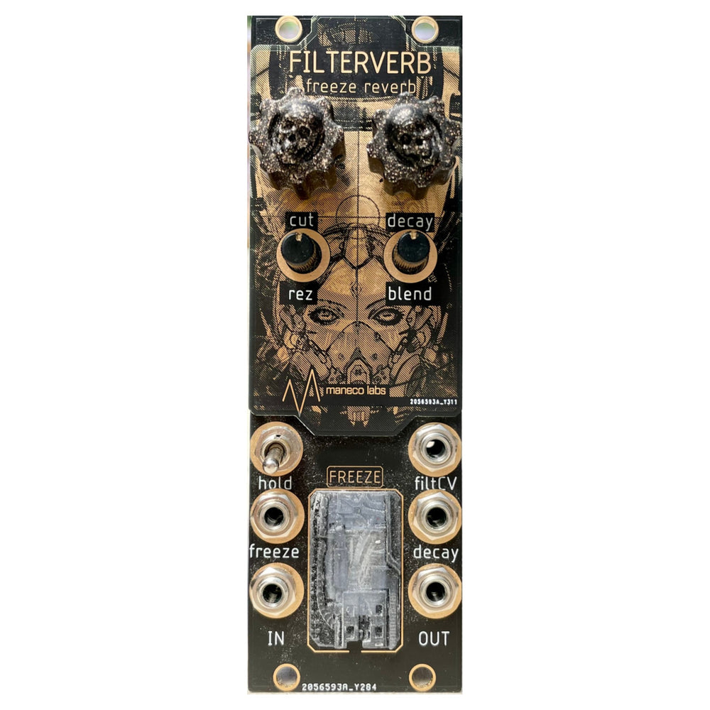 Maneco Labs Filterverb  Reverb Module