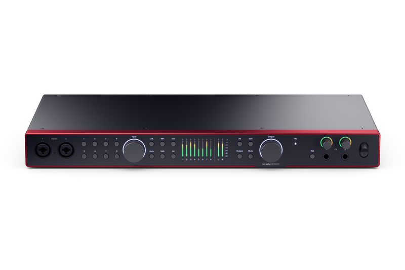 Focusrite Scarlett 18i20 4th Gen 18 In/20 Out USB-C