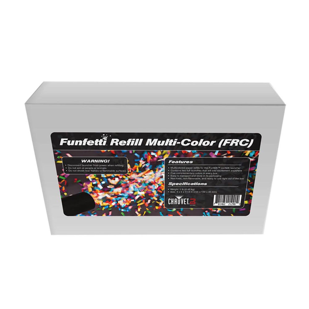 Chauvet DJ FRC Multi-Color Funfetti Shot Confetti Refill