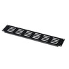 Gator GRW-PNLVNT1 Rackworks 1.2mm Steel Slotted Panel - 1U