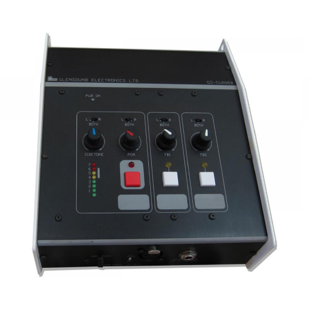 Glensound GS-CU008B - Single Commentators Box With Two Talkback Circuits