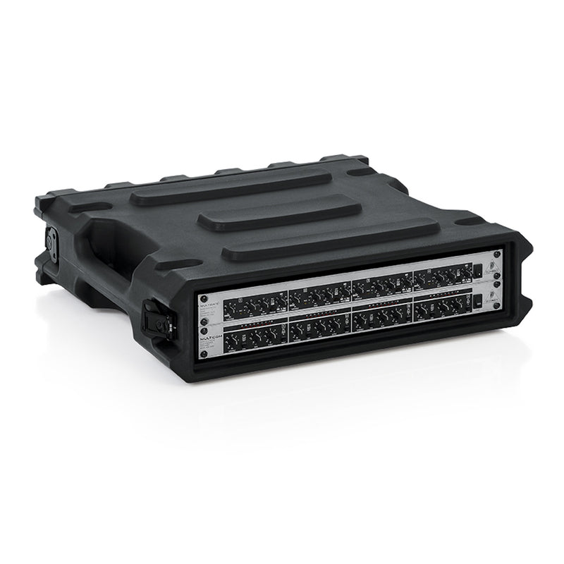 Gator G-PRO-2U-19 Rotationally Molded Rack Case - 2U, 19IN