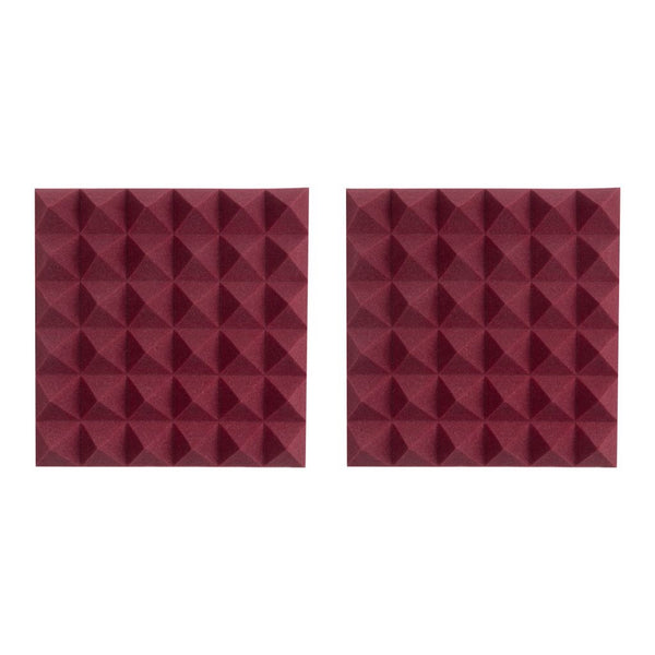 Gator GFW-ACPNL1212PBDY-2PK 12x12IN Acoustic Pyramid Panel