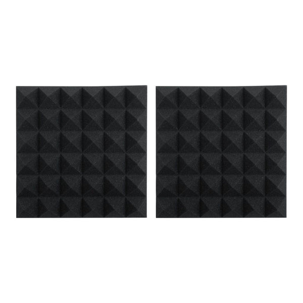 Gator GFW-ACPNL1212PCHA-2PK 12x12IN Acoustic Pyramid Panel