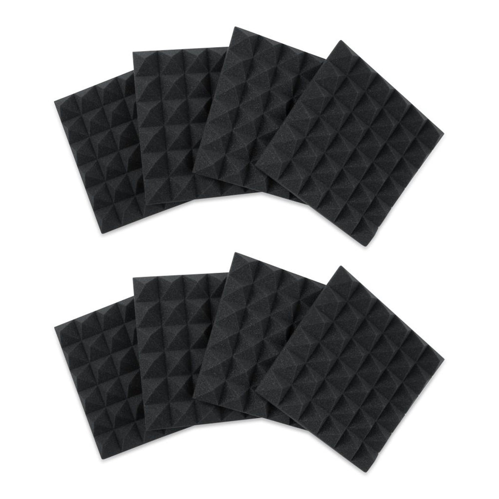 Panneau acoustique pyramidal Gator GFW-ACPNL1212PCHA-8PK 12 x 12 po