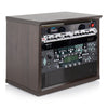 Gator GFW-ELITERK-8U-BRN Elite Series Furniture Studio Rack