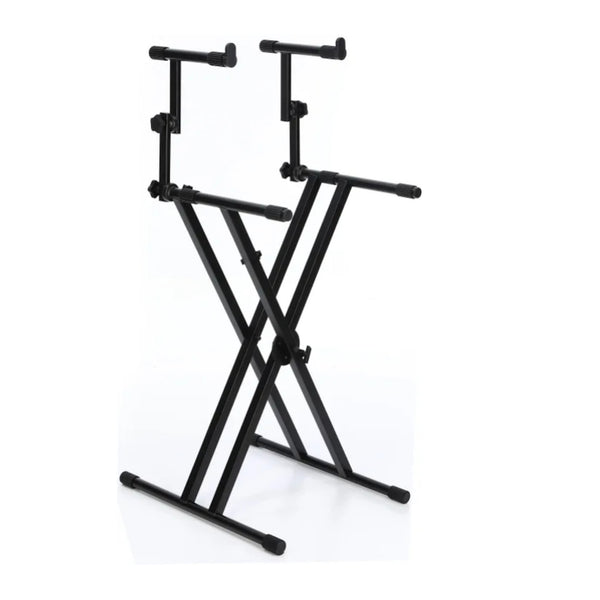 Gator GFW-KEY-5100X Deluxe 2-Tier X-Style Keyboard Stand