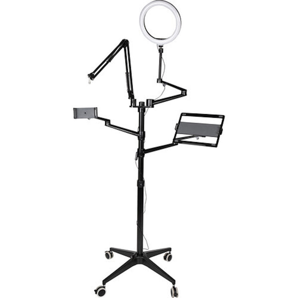 Support à roulettes pour création de contenu Gator GFW-STREAMSTAND-W