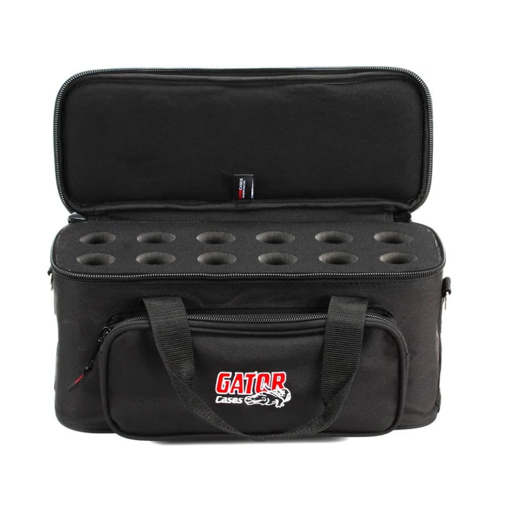 Sacoche rembourrée Gator GM-12B pour 12 microphones