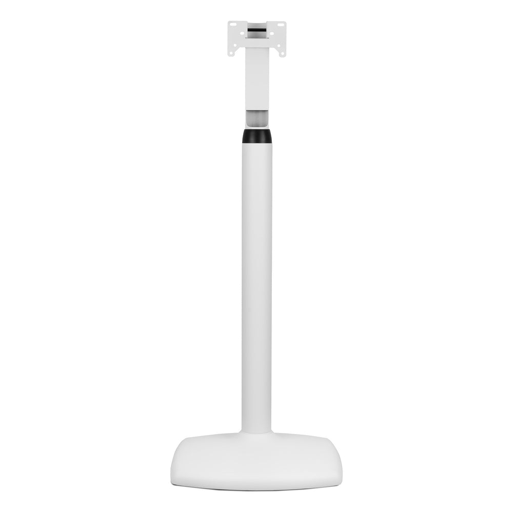 Genelec 8000-400W white design floor stand - front view