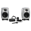Genelec 8320ARWM-PACK RAW aluminium stereo monitoring package with two monitors and GLM - front view