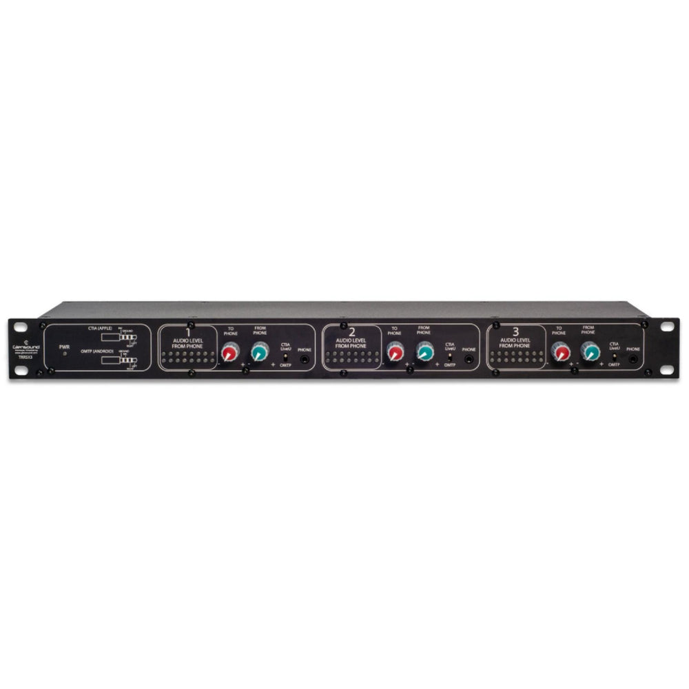Glensound GS-TRRS X3 - Interface audio mono pour trois téléphones portables