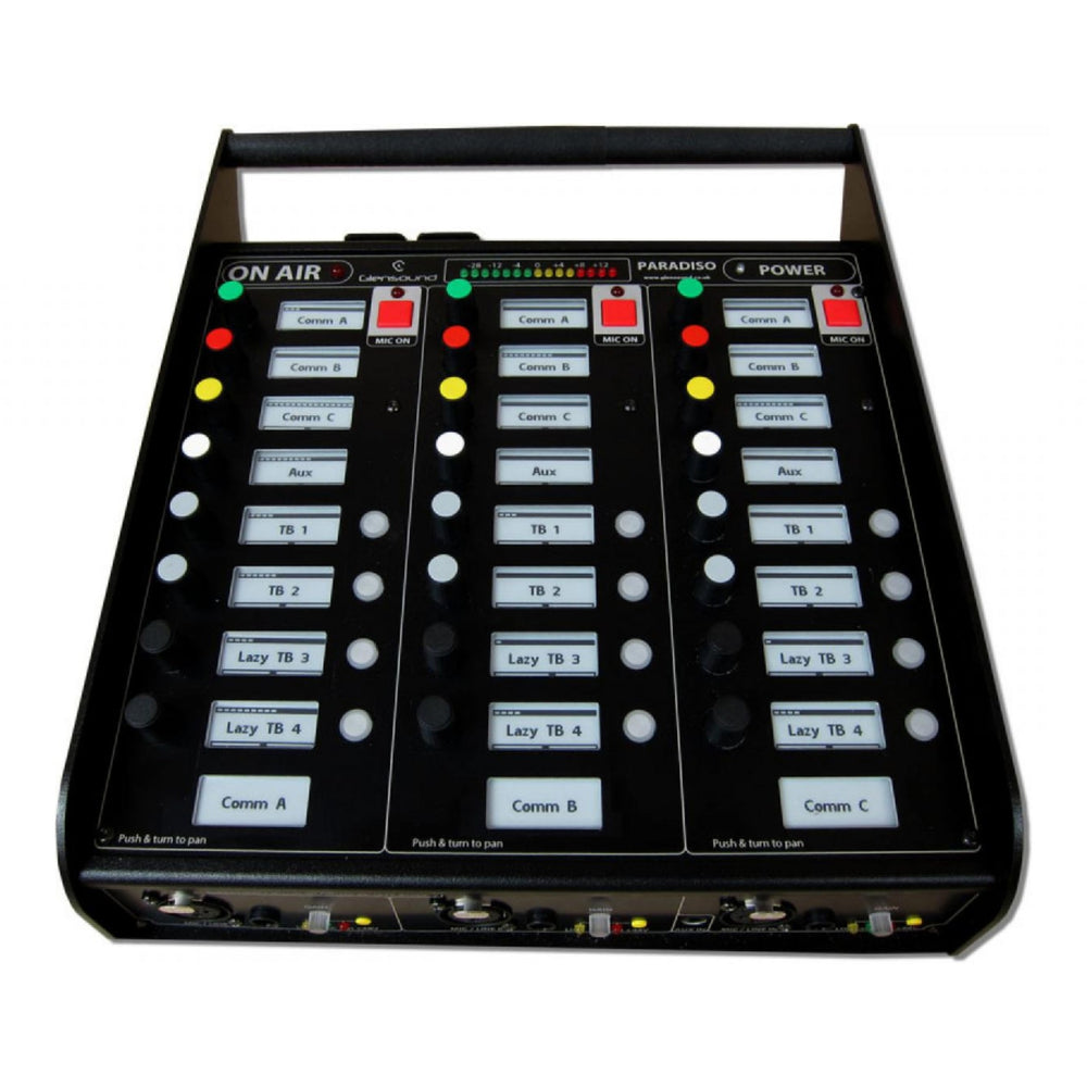 Glensound Paradiso - Dante AES67 Commentators Box