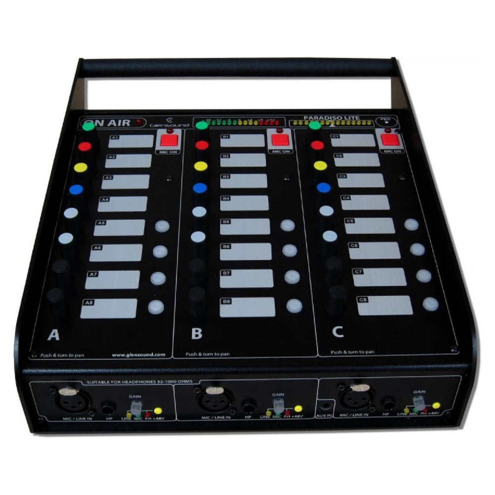 Glensound Paradiso Lite - Dante AES67 Commentators Box