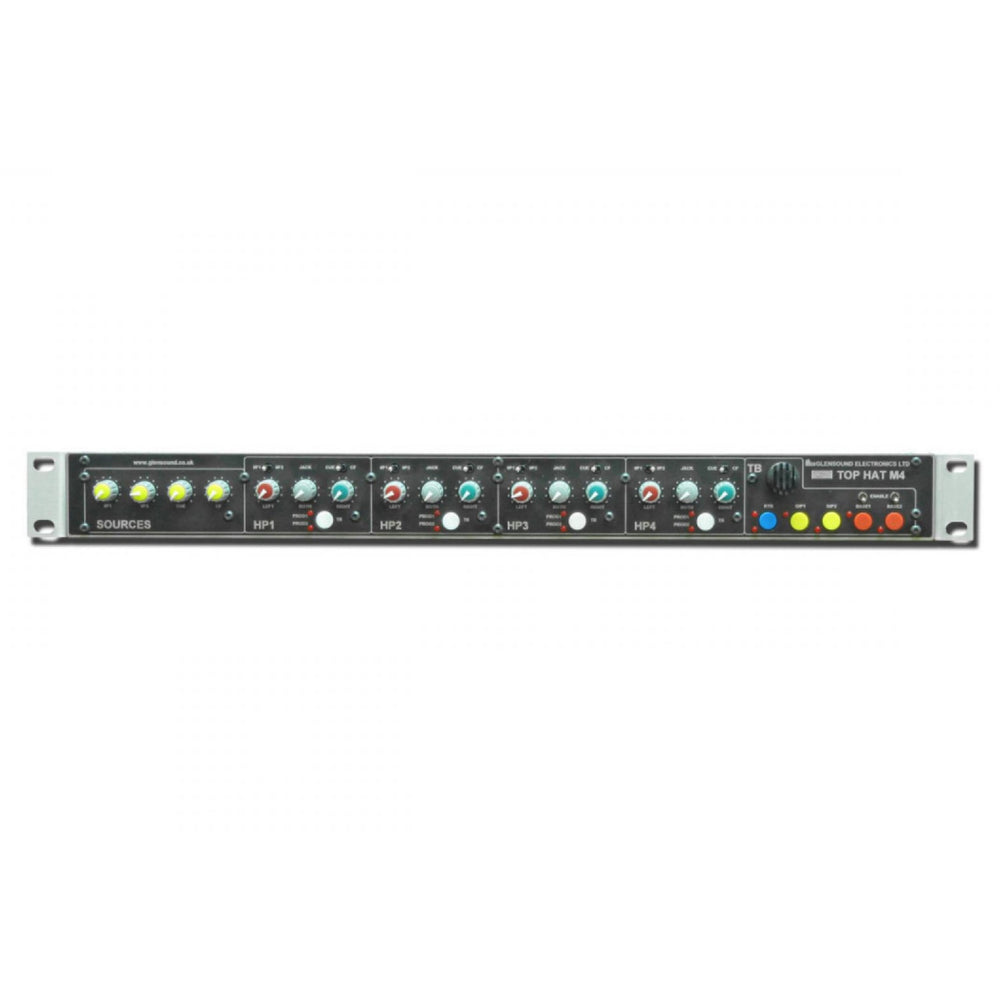 Glensound Top Hat M4 - Amplificateur Casque avec Boîtiers d'Interphonie Séparés