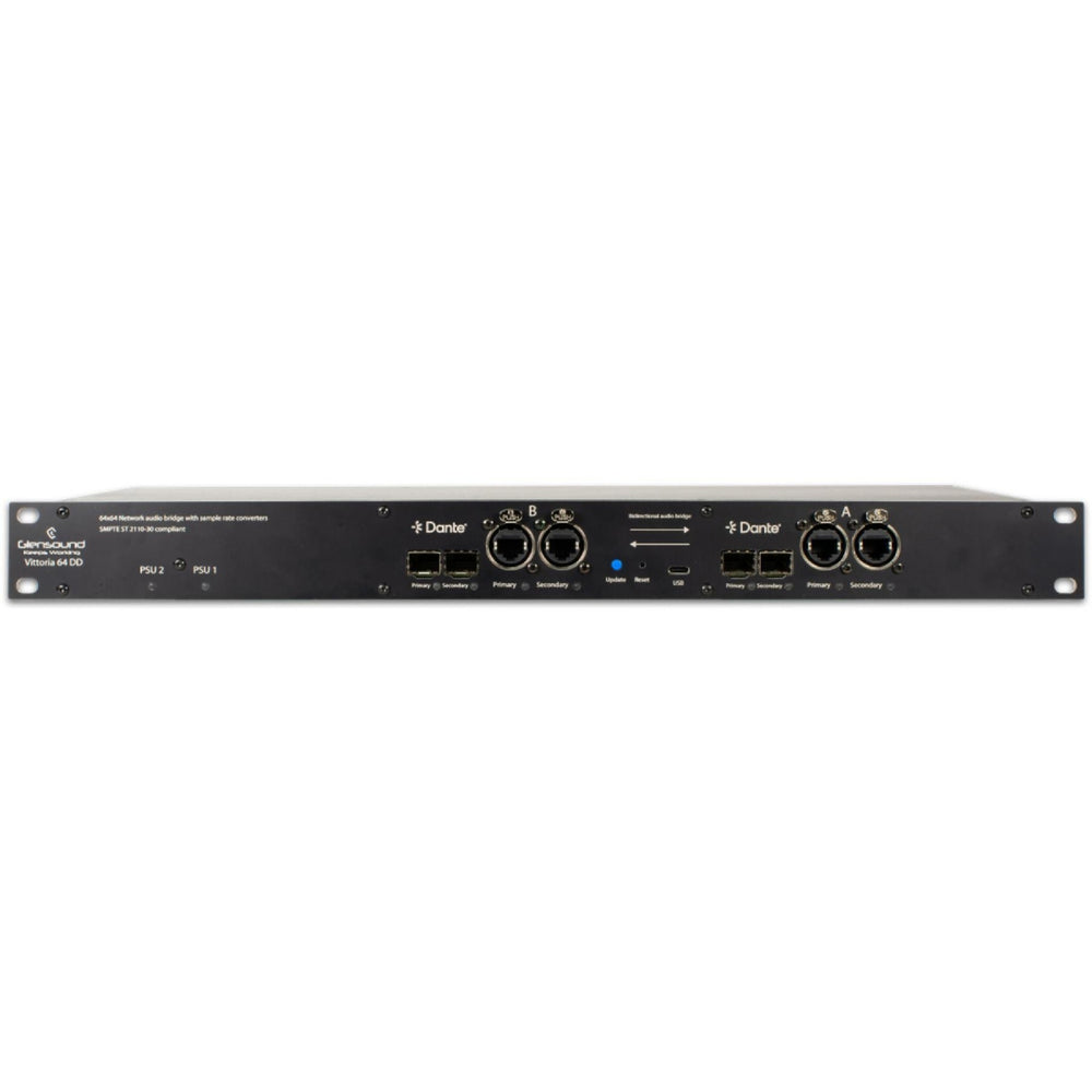 Glensound VITTORIA 64/DD - Pont réseau Dante vers Dante 64 canaux