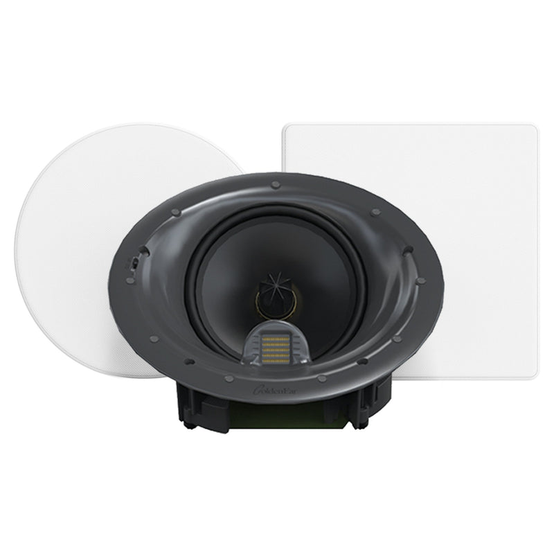 GoldenEar Invisa HTR 8000 Square Grill (Pair)