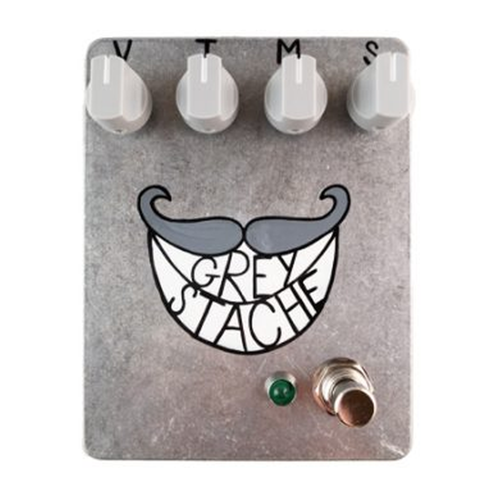 Fuzzrocious Pedals Grey Stache Fuzz
