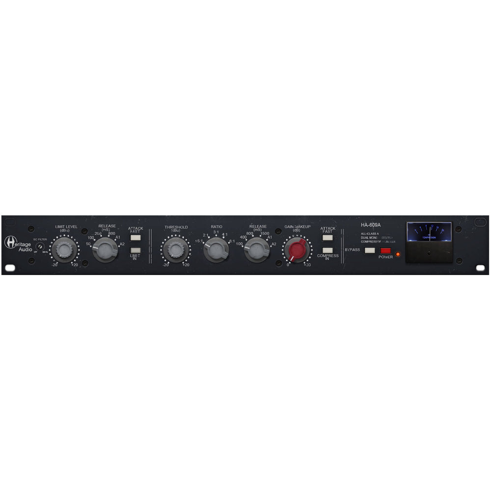 Heritage Audio Ha-609A Dual Mono/Stereo Compressor/Limiter