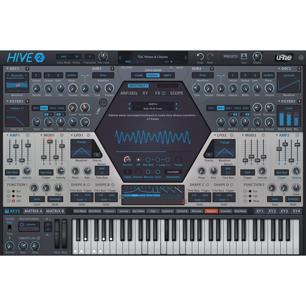 u-He Hive 2 Super Fast Super Synth for Everyone