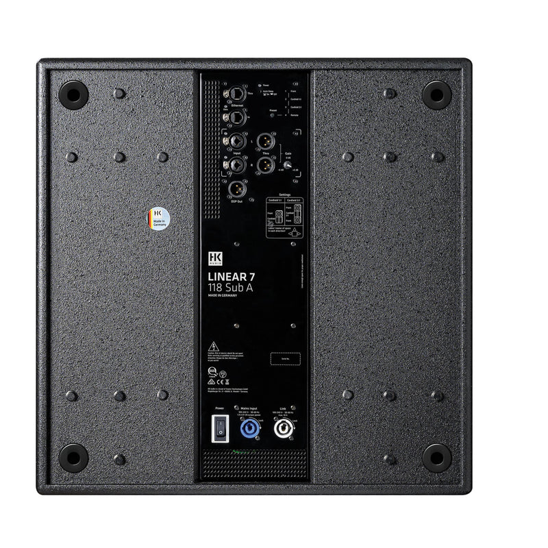 HK Audio LINEAR 7 118 Sub A 18" 2000W Active Subwoofer 131 dB