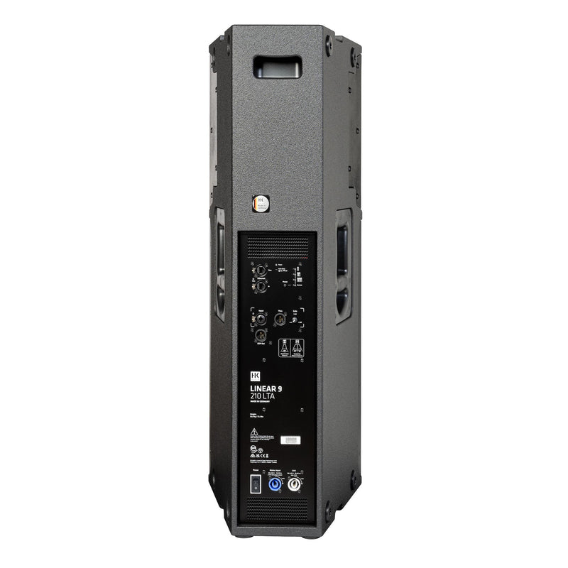 HK Audio LINEAR 9 210 LTA Mid/High 2x10" 1000W Active PA Speaker with Tiltback Positioning 142 dB