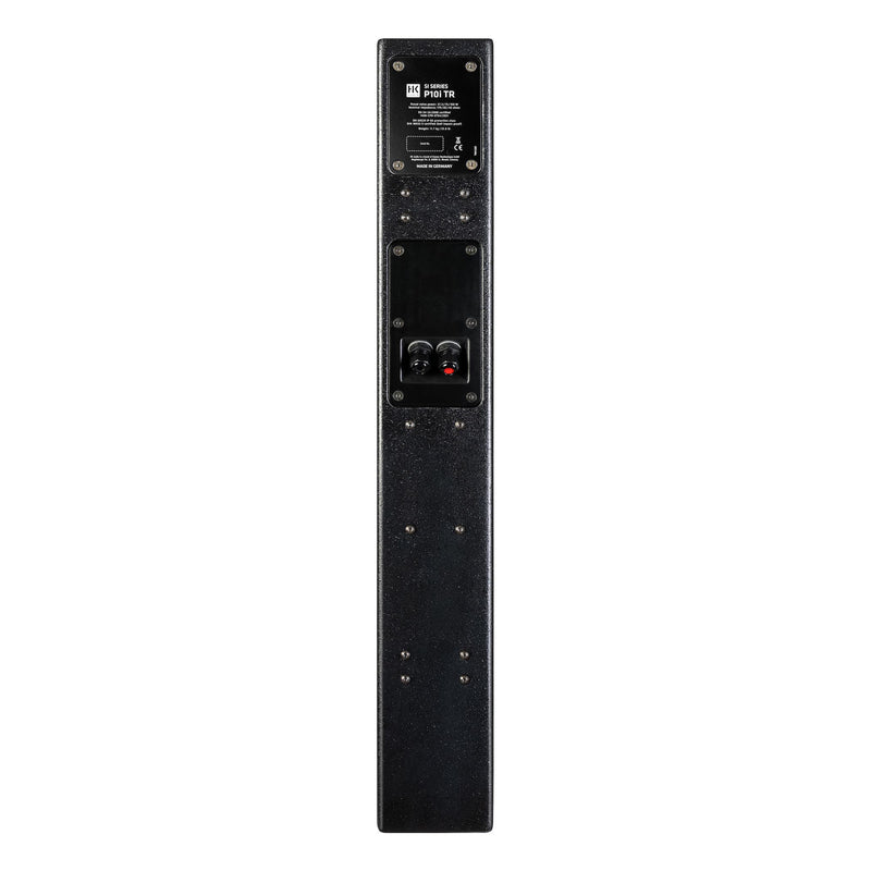 HK Audio P10i TR BLK - 150W 10 x 3-inch Passive IP66-Rated Full-Range 70V/100V Column Loudspeaker with 100 x 5-Degree Coverage
