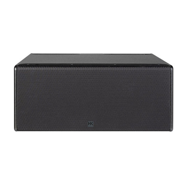 HK Audio S210 P BLK - 1200W 2 x 10-inch Passive IP66-Rated Bass Reflex Installation Subwoofer with 4/16-Ohm Switchable Impedance and 2.5-inch Voice Coil in Black Finish