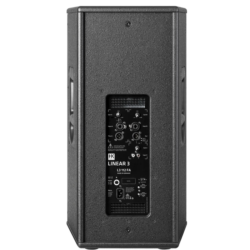 HK Audio LINEAR 3 112 FA 12" 1200W Active PA Speaker with Tiltback Positioning 135 dB